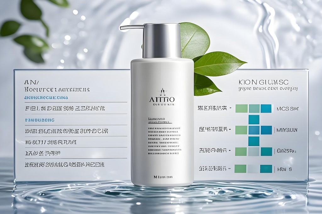 护肤品成分表,展示产品成分和功效